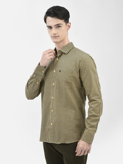 Mustard Checked Shirt