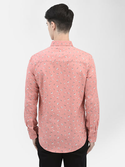 Pink Floral Shirt