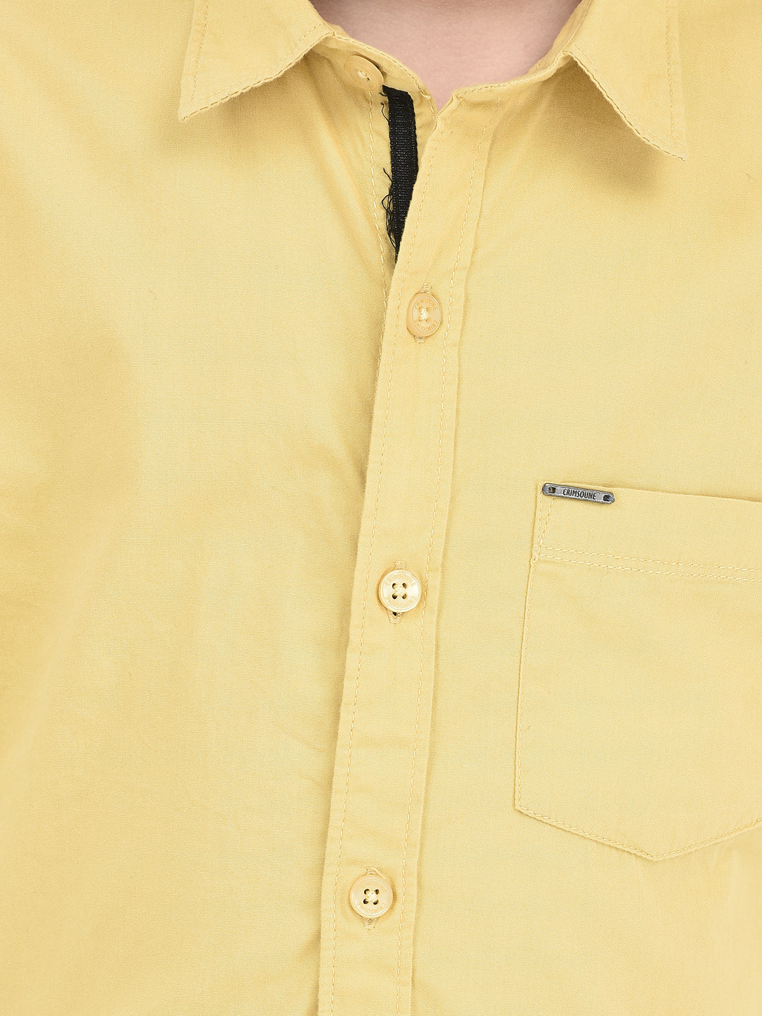 Yellow Yellow Cotton Shirt