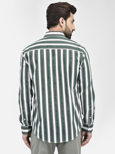 Green Stripes Shirt.