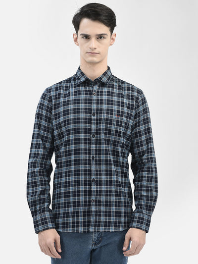 Blue Checked Shirt