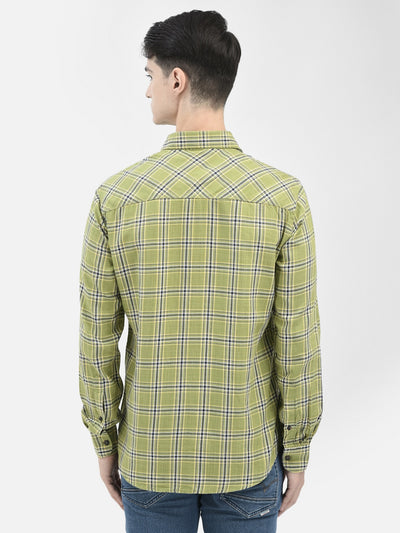 Green Checked Shirt