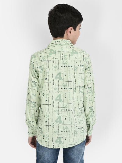 Green Cotton Shirt