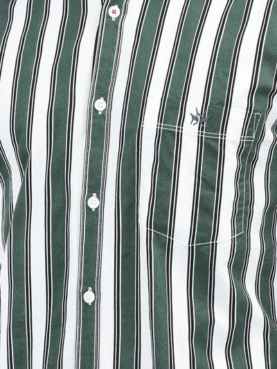 Green Stripes Shirt.