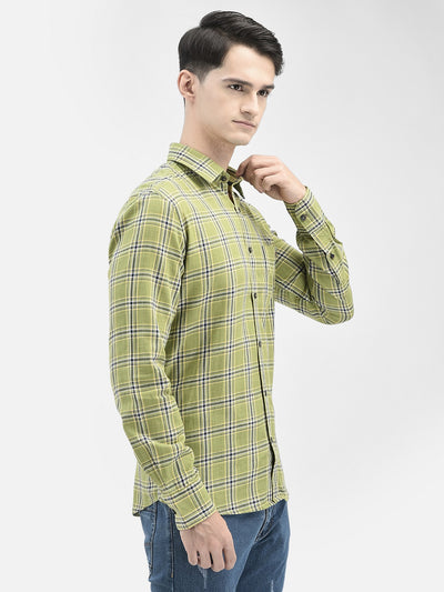 Green Checked Shirt