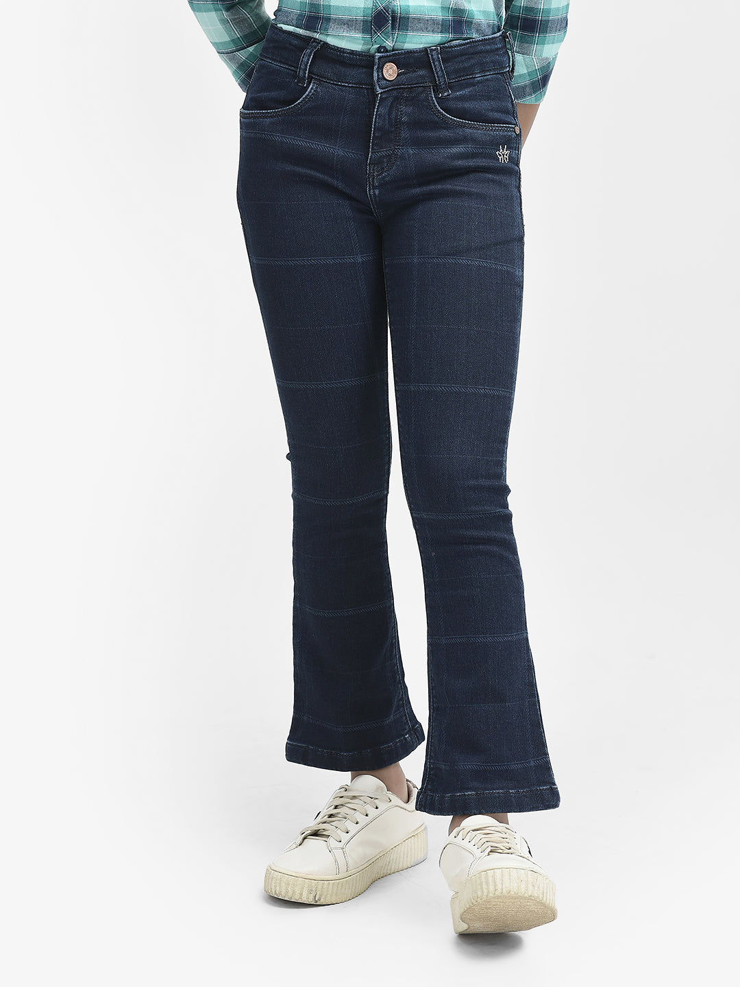  Navy Blue Bootcut Jeans