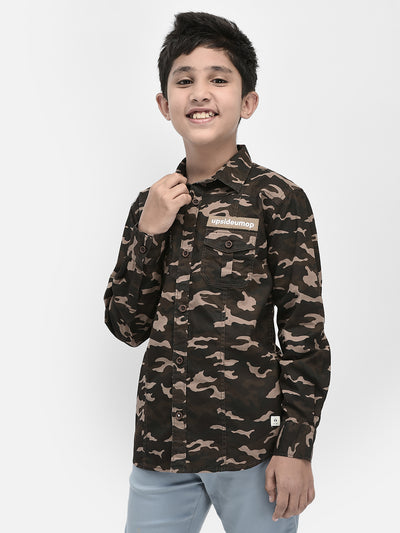 Olive Camouflage Shirt