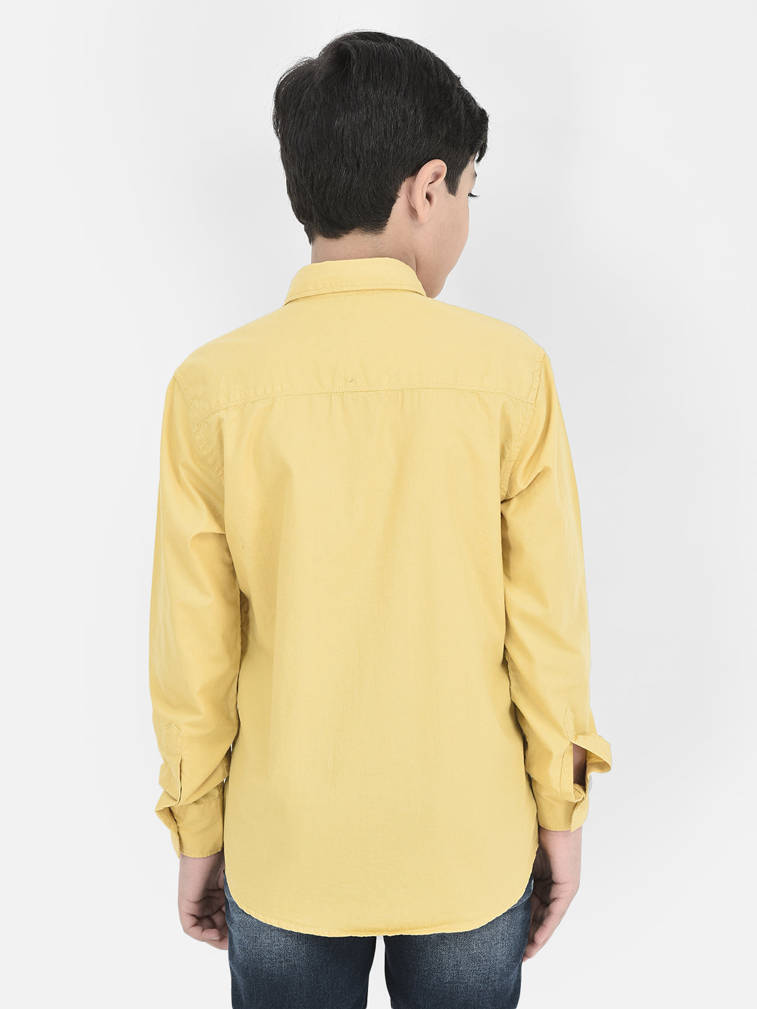 Yellow Yellow Cotton Shirt