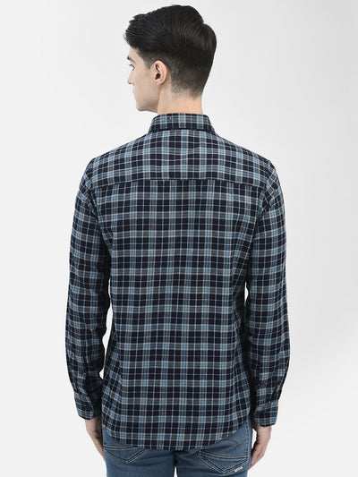 Blue Checked Shirt