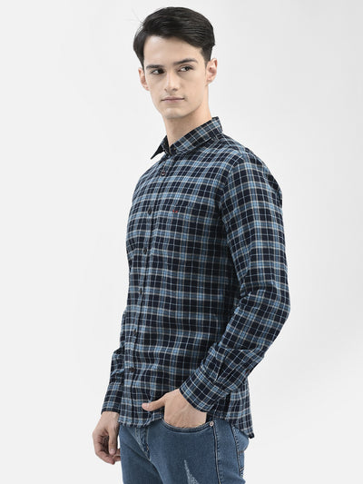 Blue Checked Shirt