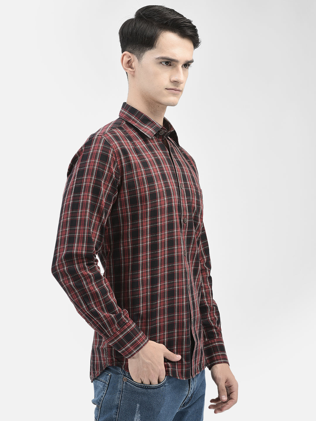 Red Checked Shirt